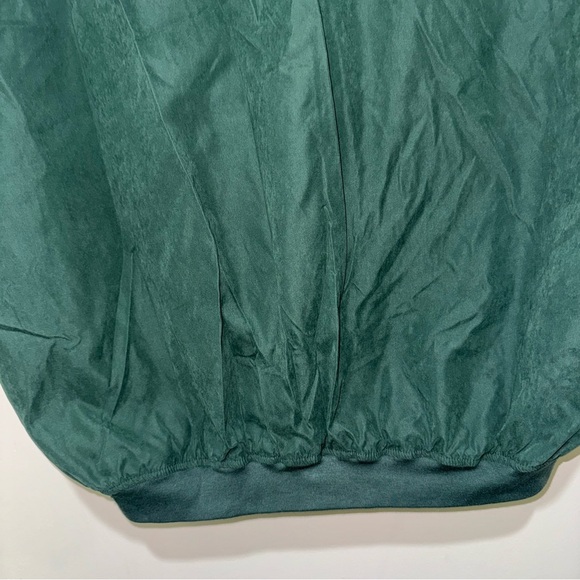 Men’s Weather Proof Brand Green Vintage Embroidered Sweater Vest Jacket Size: 2X - Picture 13 of 16